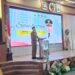 Wabup Sumedang M Fajar Aldila membuka Gebyar Legalitas dan Pelatihan Keamanan Pangan UMKM Kabupaten Sumedang.(Foto: Humas Pemkab Sumedang)
