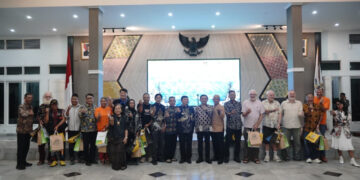 Welcome Dinner Garut International Kite Festival 2026 yang digelar di Cisurupan, kaki Gunung Papandayan, Kabupaten Garut, Rabu (29/7/2026).(Foto: Diskominfo Kab. Garut)