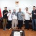Ketua Umum KONI Pusat Letjen TNI Purn Marciano Norman beserta jajaran menerima audiensi Olympian cabang olahraga Angkat Besi, Windy Cantika Aisah, pada Selasa, 14 Juli 2026, di Kantor KONI Pusat, Senayan, Jakarta.(Foto: Humas KONI Pusat)