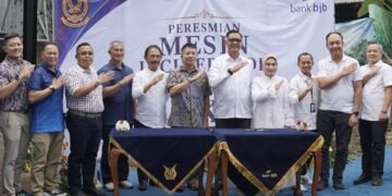 bank bjb kembali memperkuat komitmennya dalam mendukung institusi negara melalui penguatan sinergi bersama Sekolah Staf dan Komando TNI Angkatan Udara (SESKOAU).(Foto: Dok. bank bjb)