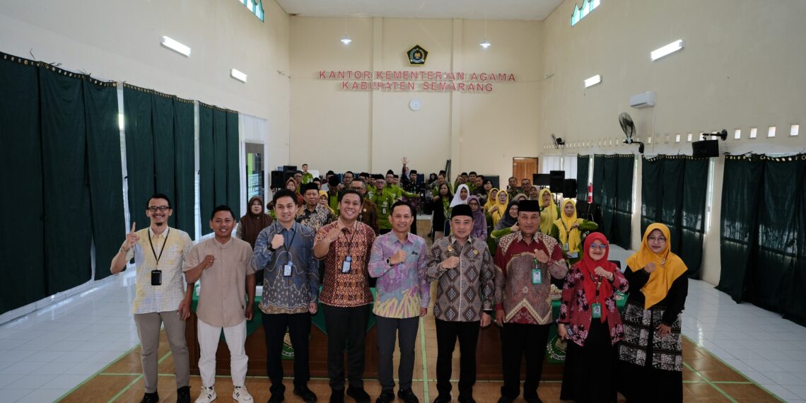 bank bjb kembali menyelenggarakan Workshop Kewirausahaan melalui Program bjb Pra-Purnapreneurship pada 2 Juli 2026. Kegiatan ini diikuti oleh Pegawai Negeri Sipil (PNS) aktif di lingkungan Kantor Kementerian Agama Kabupaten Semarang yang dalam beberapa tahun mendatang akan memasuki masa pensiun.(Foto: Dok. bank bjb)
