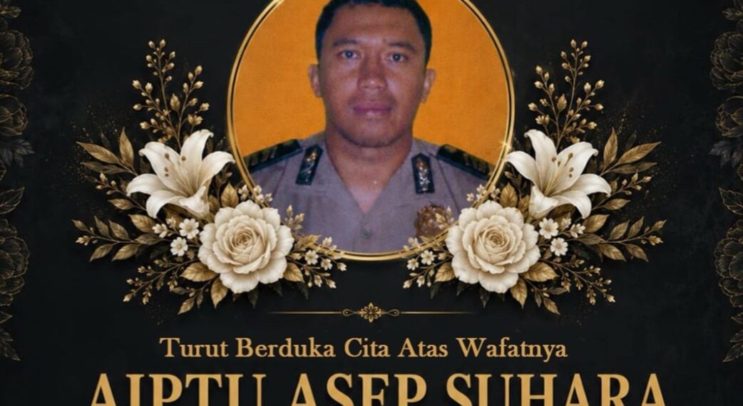 Anggota Polrestabes Bandung gugur, jadi korban tabrak lari saat bertugas.(Foto:Istimewa).