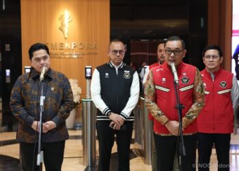 Komite Olimpiade Indonesia (NOC Indonesia) secara resmi menetapkan kontingen Indonesia yang akan berlaga pada Asian Games Aichi-Nagoya 2026.(foto:NOC Indonesia)