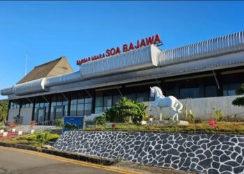 Bandar Udara Soa Bajawa Nusa Tenggara Timur. (Foto: Kemenhub)