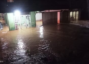 Bencana banjir merendam ratusan unit rumah di wilayah Kab. Aceh Barat , Kamis (13/08). (BPBD Kabupaten Aceh Barat)