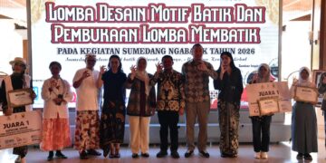 Lomba desan batik sumedang.(Foto: Humas Pemkab Sumedang)