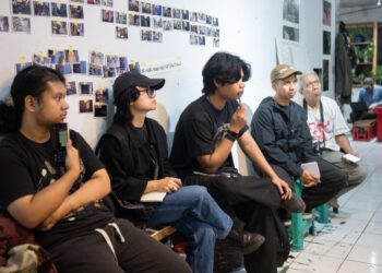 Diskusi Fotografi di Red Raws.(Foto: Humas Pemkot Bandung)