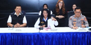 Menpora RI, Erick Thohir menegaskan dukungan penuh terhadap proses hukum yang dilakukan pihak Kepolisian dalam menangani kasus yang dilakukan mantan pelatih kepala Pelatnas Federasi Panjat Tebing Indonesia ( FPTI) berinisial HB.(foto:dok/POLRI)