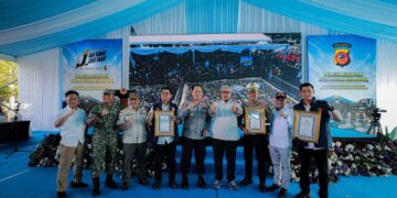 Wali Kota Bandung, Muhammad Farhan, menghadiri Press Release Pengungkapan Kejahatan Jalanan (Street Crime) di Jawa Barat di Mapolda Jawa Barat, Jumat 7 Agustus 2026.(Foto: Dok. Humas Pemkot Bandung)