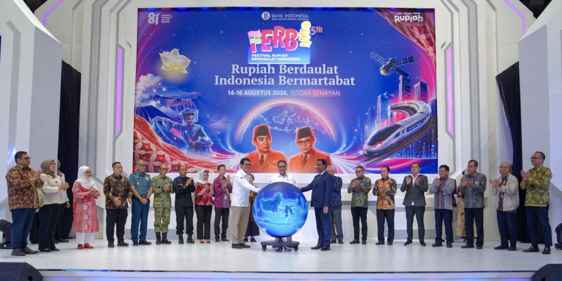 Festival Rupiah Berdaulat Indonesia (FERBI) 2026 berlangsung di Istora Gelora Bung Karno, Senayan, Jakarta pada 14–16 Agustus 2026.(Foto: Dok. Bank Indonesia)