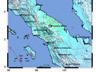 Gempa Simalungun.(Image: BNPB)