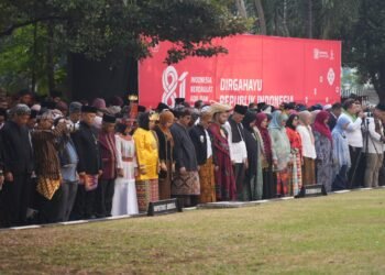 Peringatan HUT ke-81 Kemerdekaan Republik Indonesia di Kemenang.(Foto: Dok. Kemenag)