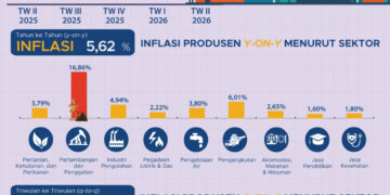 Indeks Harga Produsen Triwulan II 2026.(Image: BPS)