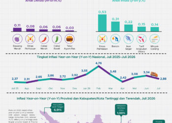 Inflasi Juli 2026 Nasional.(Image: BPS)
