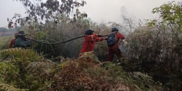 Penanganan Karhutla.(Foto: Humas Kemenhut)