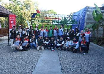 Kelana beranggotakan generasi muda tiba di Yogyakarta.(Foto: Humas Kementerian LH)