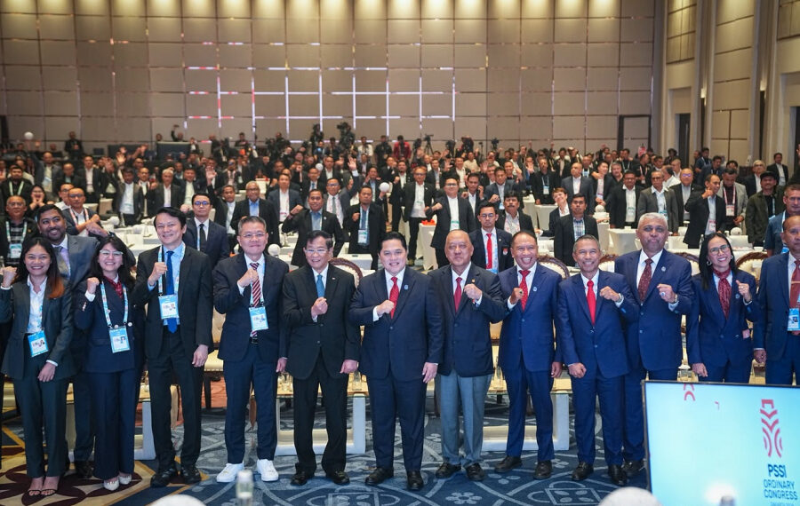 Kongres Biasa Persatuan Sepak Bola Seluruh Indonesia (PSSI) Tahun 2026 yang diselenggarakan di Hotel Fairmont, Jakarta, Senin 3 Agustus 2026.(Foto: website Kemenpora)