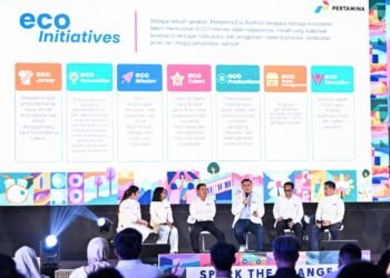 Konferensi pers Pertamina Eco RunFest 2026 di Jakarta, Rabu (26/08/2026).(Foto: Dok. Pertamina)
