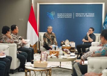Menteri Perdagangan, Budi Santoso menerima audiensi perwakilan PT Toyota Motor Manufacturing Indonesia (TMMIN) di Kantor Kementerian Perdagangan, Jakarta, Selasa (11/8/2026).(Foto: Dok, Humas Kemendag)