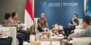 Menteri Perdagangan, Budi Santoso menerima audiensi perwakilan PT Toyota Motor Manufacturing Indonesia (TMMIN) di Kantor Kementerian Perdagangan, Jakarta, Selasa (11/8/2026).(Foto: Dok, Humas Kemendag)