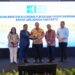 Menteri Koordinator Bidang Perekonomian Airlangga Hartarto di acara Malam Syukuran 38 Tahun Himpunan Kawasan Industri Indonesia (HKI), sebagai bagian dari rangkaian acara Business Forum dan Rapat Kerja Nasional (RAKERNAS) XXV HKI di Jakarta, Jumat (31/07).(Foto: Kemenko Perekonomian)