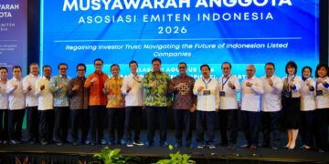 Musyawarah Anggota Asosiasi Emiten Indonesia.(Foto: Humas Kemenko Perekonomian)