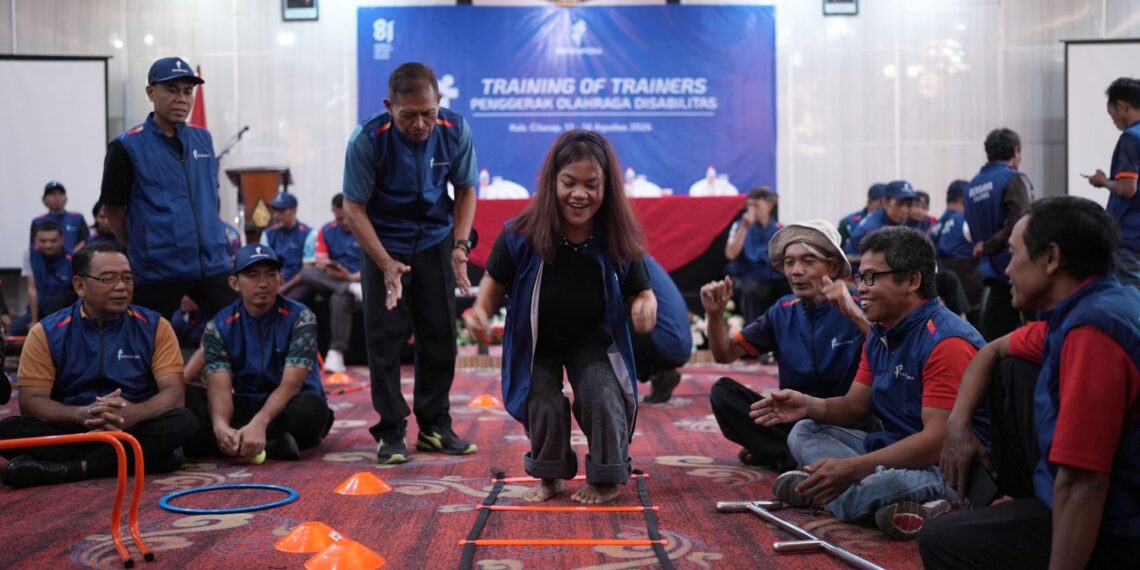 Kemenpora RI terus memperkuat pembinaan olahraga disabilitas di daerah. Salah satunya melalui Training of Trainers (ToT) Penggerak Olahraga Disabilitas Berdaya Kabupaten Cilacap yang digelar pada 13–14 Agustus 2026 (foto: dok/Kemenpora)