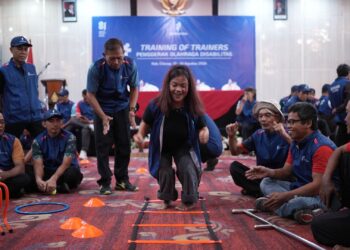 Kemenpora RI terus memperkuat pembinaan olahraga disabilitas di daerah. Salah satunya melalui Training of Trainers (ToT) Penggerak Olahraga Disabilitas Berdaya Kabupaten Cilacap yang digelar pada 13–14 Agustus 2026 (foto: dok/Kemenpora)