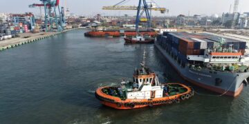 Terminal 2 Petikemas di Pelabuhan Tanjung Priok, Jakarta.(Foto: Humas Pelindo)