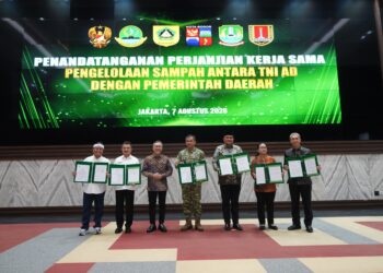 Kerja sama pengelolaan sampah pemerintah daerah.(Foto: Humas Pemkab Bogor)