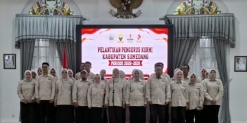 Pelantikan Pengurus KORMI Sumedang 2026-2031.(Foto: Humas Pemkab Sumedang)