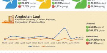 Penumpang angkutan umum di Jabar.(Image: BPS Jabar)