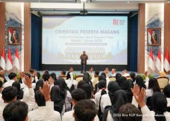 Pogram magang nasional di Kemenko Perekonomian.(Foto: Humas Kemenko Perekonomian)
