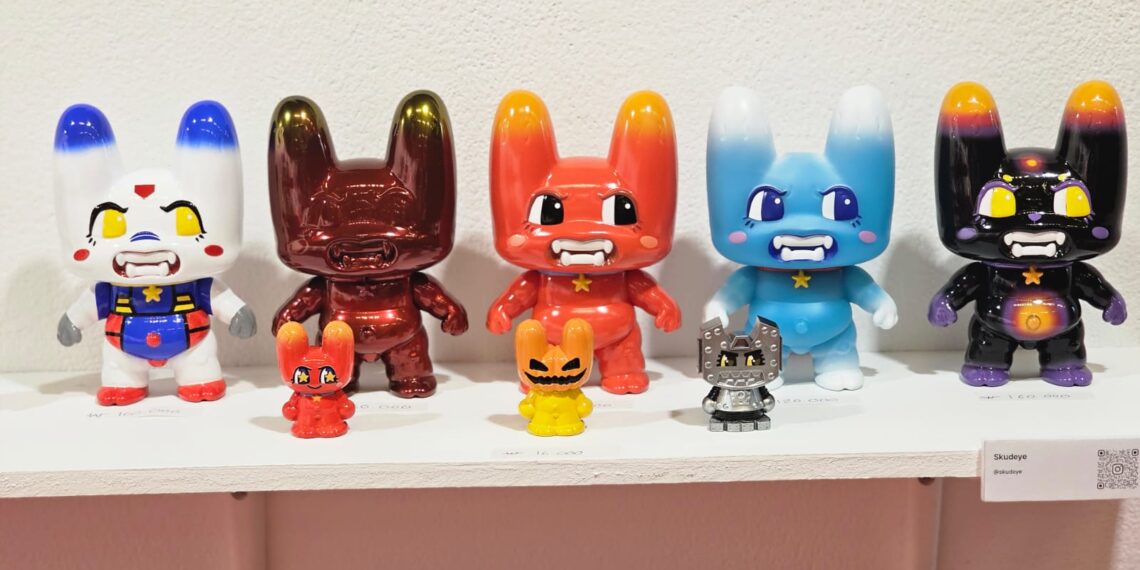 Produk kreatif budaya pop Korea Selatan.(Foto: Humas Kemendag)
