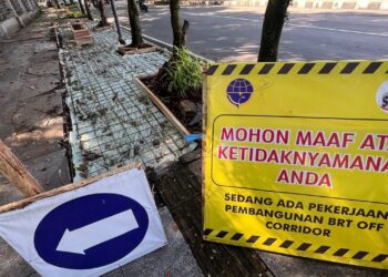 Proyek BRT atau Bus Rapid Transit.(Foto: Humas Pemkot Bandung)