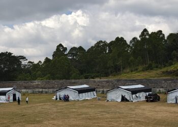Rumah Sakit Lapangan Kemenkes.(Foto: Humas Kemenkes)