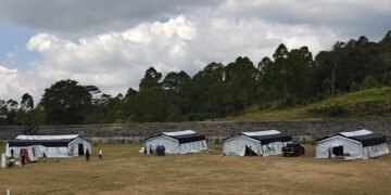 Rumah Sakit Lapangan Kemenkes.(Foto: Humas Kemenkes)