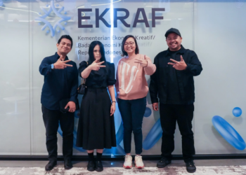 Wakil Menteri Ekonomi Kreatif/Wakil Kepala Badan Ekonomi Kreatif (Ekraf), Irene Umar, menjajaki kolaborasi dengan The Sacred Riana untuk membangkitkan kembali industri seni sulap Indonesia, Jakarta, Rabu (19/8/2026).(Dok. Biro Komunikasi Kementerian Ekraf/ Badan Ekonomi Kreatif)