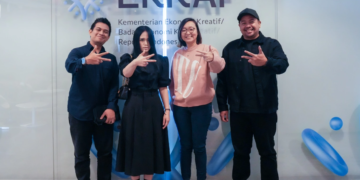 Wakil Menteri Ekonomi Kreatif/Wakil Kepala Badan Ekonomi Kreatif (Ekraf), Irene Umar, menjajaki kolaborasi dengan The Sacred Riana untuk membangkitkan kembali industri seni sulap Indonesia, Jakarta, Rabu (19/8/2026).(Dok. Biro Komunikasi Kementerian Ekraf/ Badan Ekonomi Kreatif)