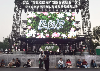 Stage di Festival lalala fest 2026 di JIexpo Kemayoran, Jakarta, Minggu 23/08/2026.(Foto: Dok. Biro Komunikasi Kementerian Ekraf/ Badan Ekraf)