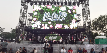 Stage di Festival lalala fest 2026 di JIexpo Kemayoran, Jakarta, Minggu 23/08/2026.(Foto: Dok. Biro Komunikasi Kementerian Ekraf/ Badan Ekraf)