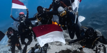 Wisata selam Pulau Maratua Berau.(Foto: Dok Kemenpar)