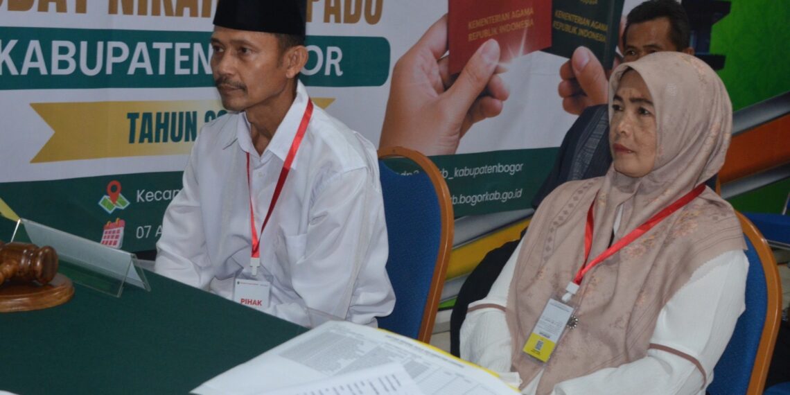 Sidang Isbat Nikah di Kabupaten Bogor.(Foto: Humas Pemkab Bogor)