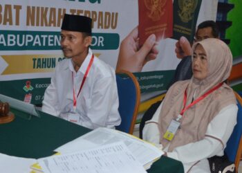Sidang Isbat Nikah di Kabupaten Bogor.(Foto: Humas Pemkab Bogor)