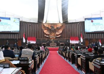 Presiden Prabowo Subianto Bank Emas Indonesia adalah satu cara optimalisasi tata Kelola kekayaan negara.(Foto: Setneg)
