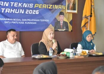 Sosialisasi perizinan di Kabupaten Kuningan.(Foto: Humas Pemkab Kuningan)