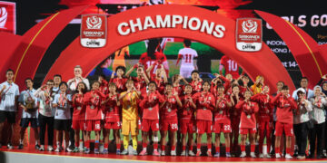 Timnas Putri U-16 Indonesia alias Garuda Pertiwi meraih posisi runner up pada laga Srikandi Merdeka Cup 2026 di Kudus Jawa Tengah.(Foto: Dok. PSSI)