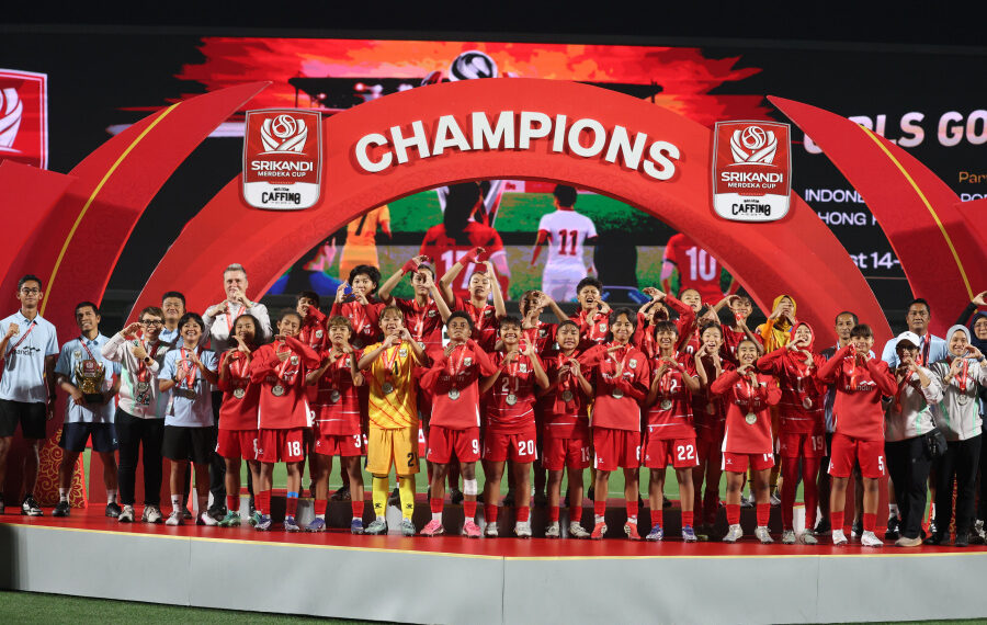 Timnas Putri U-16 Indonesia alias Garuda Pertiwi meraih posisi runner up pada laga Srikandi Merdeka Cup 2026 di Kudus Jawa Tengah.(Foto: Dok. PSSI)