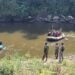 Penyusuran Sungai Cileungsi oleh Tim Gabungan untuk memetakan saluran limbah industri.(Foto: Humas Pemkab Bogor)