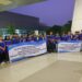 - Kementerian Kesehatan (Kemenkes) RI memberangkatkan 206 relawan Tenaga Cadangan Kesehatan (TCK) ke Nusa Tenggara Timur (NTT), Senin (24/8).(Foto: Humas Kemenkes)